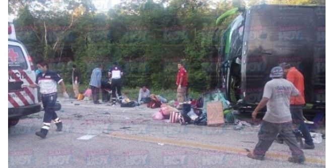 Accidente de autobús deja 3 muertos en Quintana Roo - port13