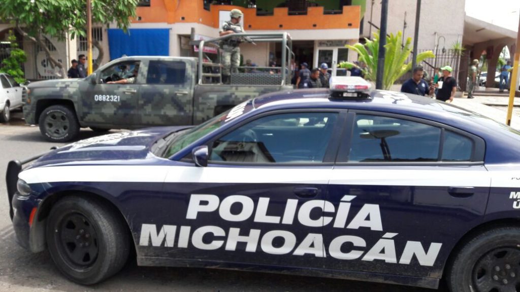 Asaltan sucursal de Banjército en Lázaro Cárdenas - Policía-Michoacán-1024x576