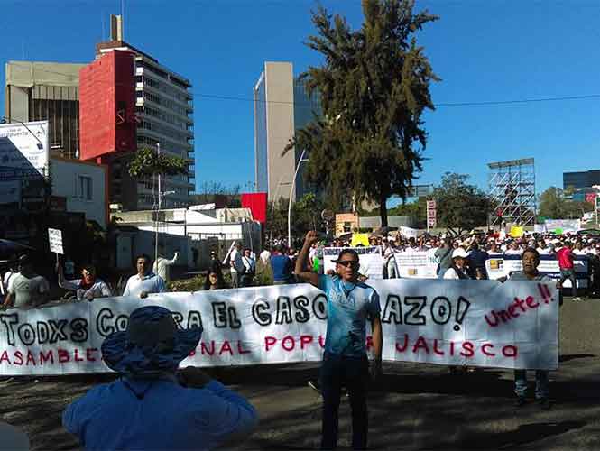 Marchas contra el gasolinazo en diferentes ciudades de México - marcha-gasolinazo-gdl