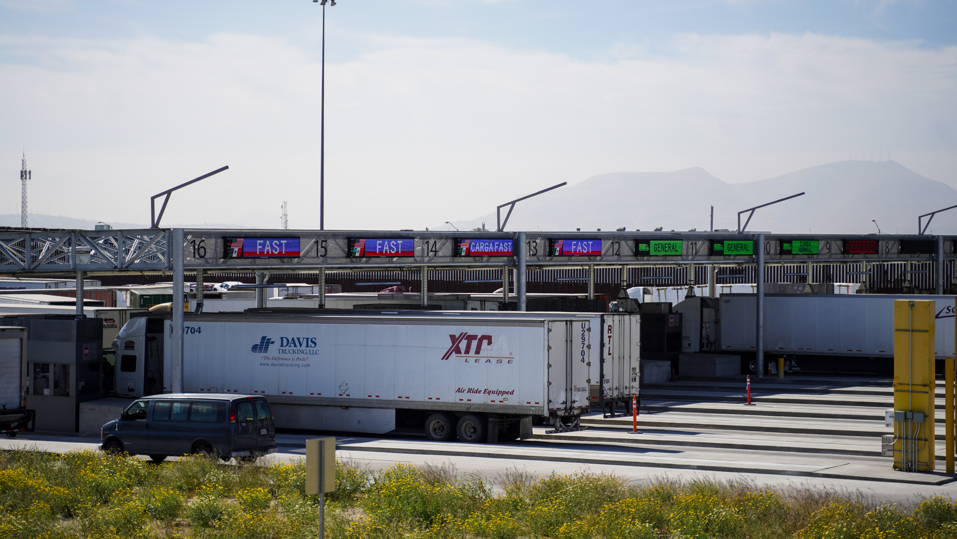 Amplían la capacidad del cruce fronterizo de Otay Mesa en California