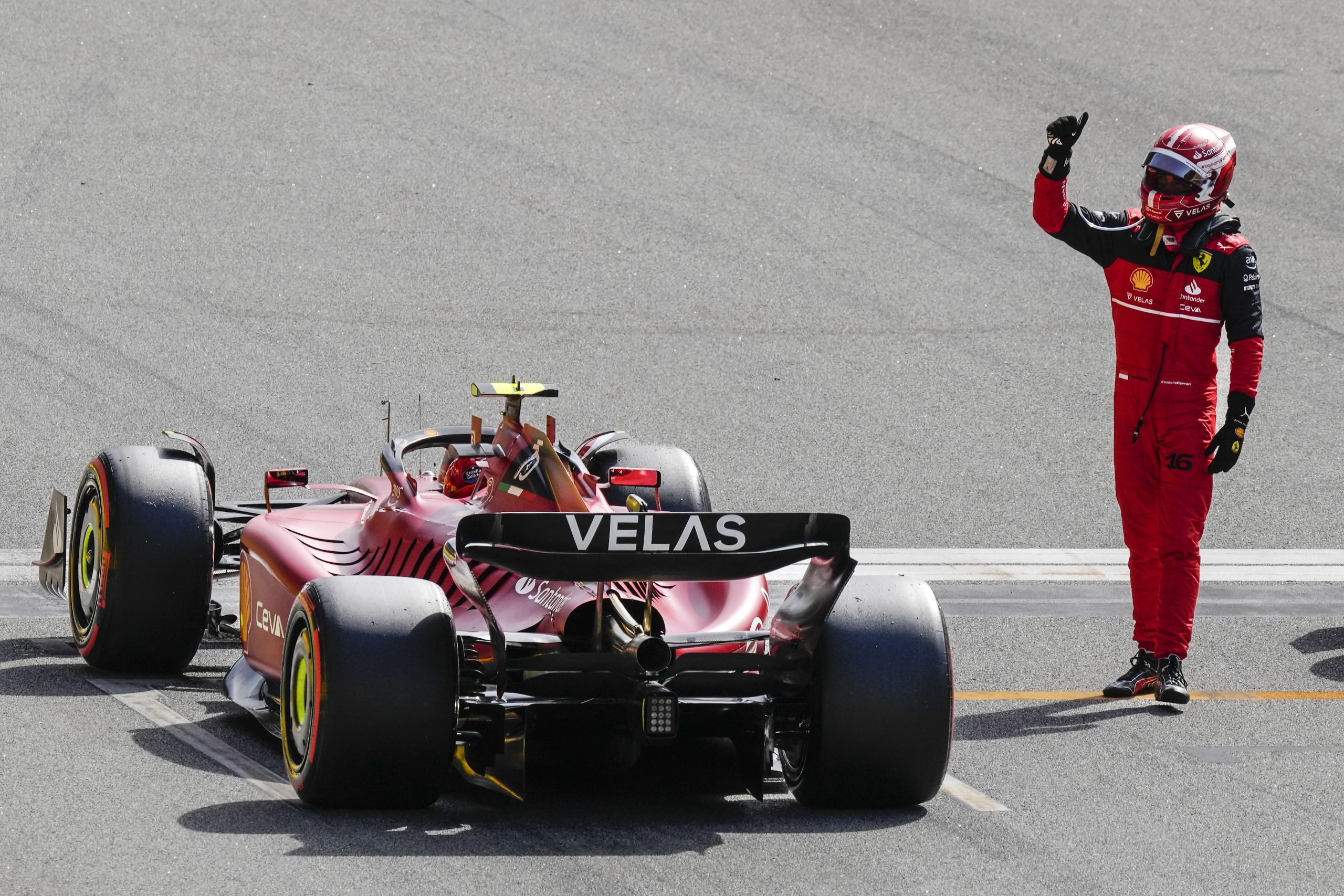 Leclerc Se Lleva La Pole Del Gran Premio De Espa A Checo P Rez