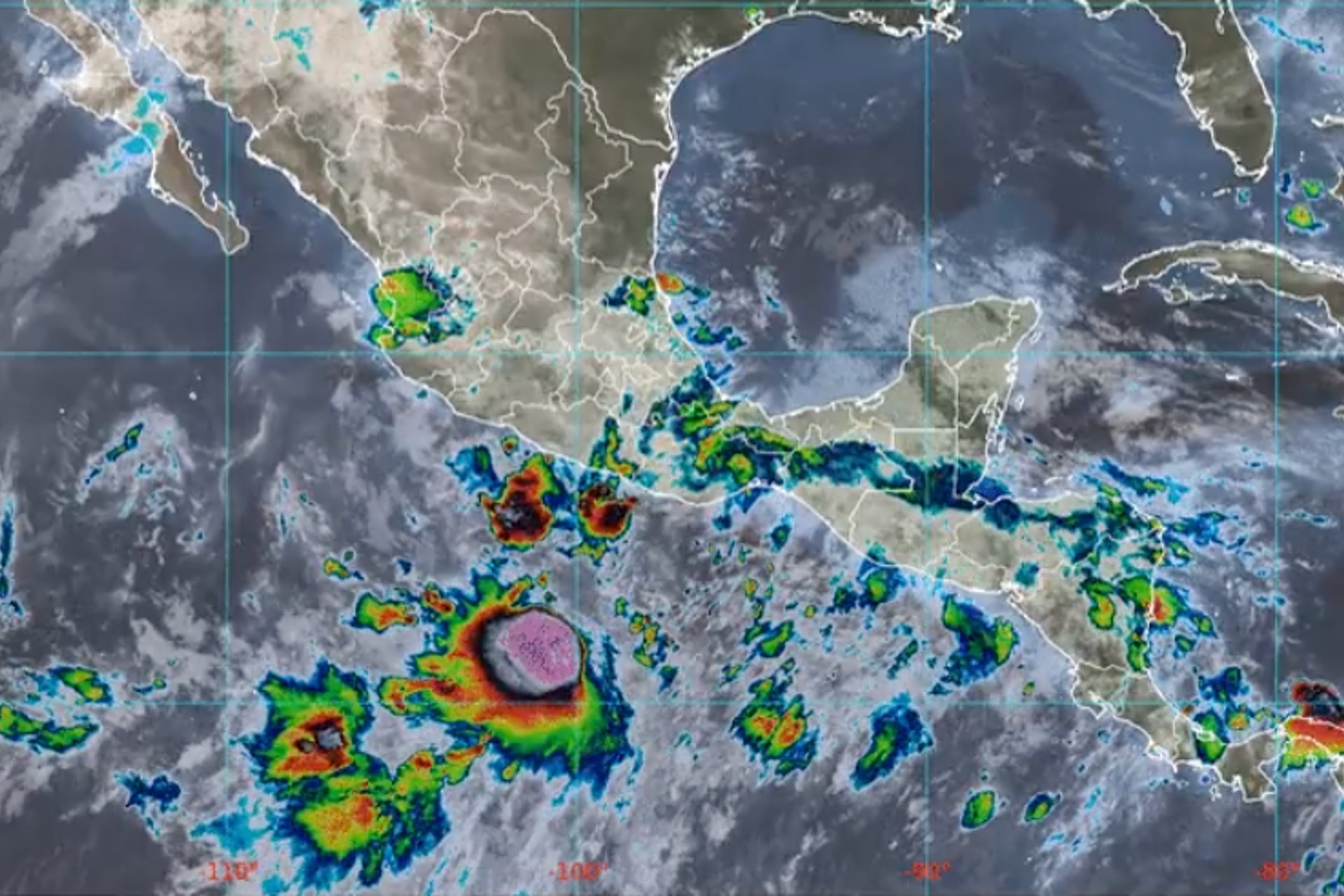 Celia Vuelve A Ser Tormenta Tropical Informa El SMN