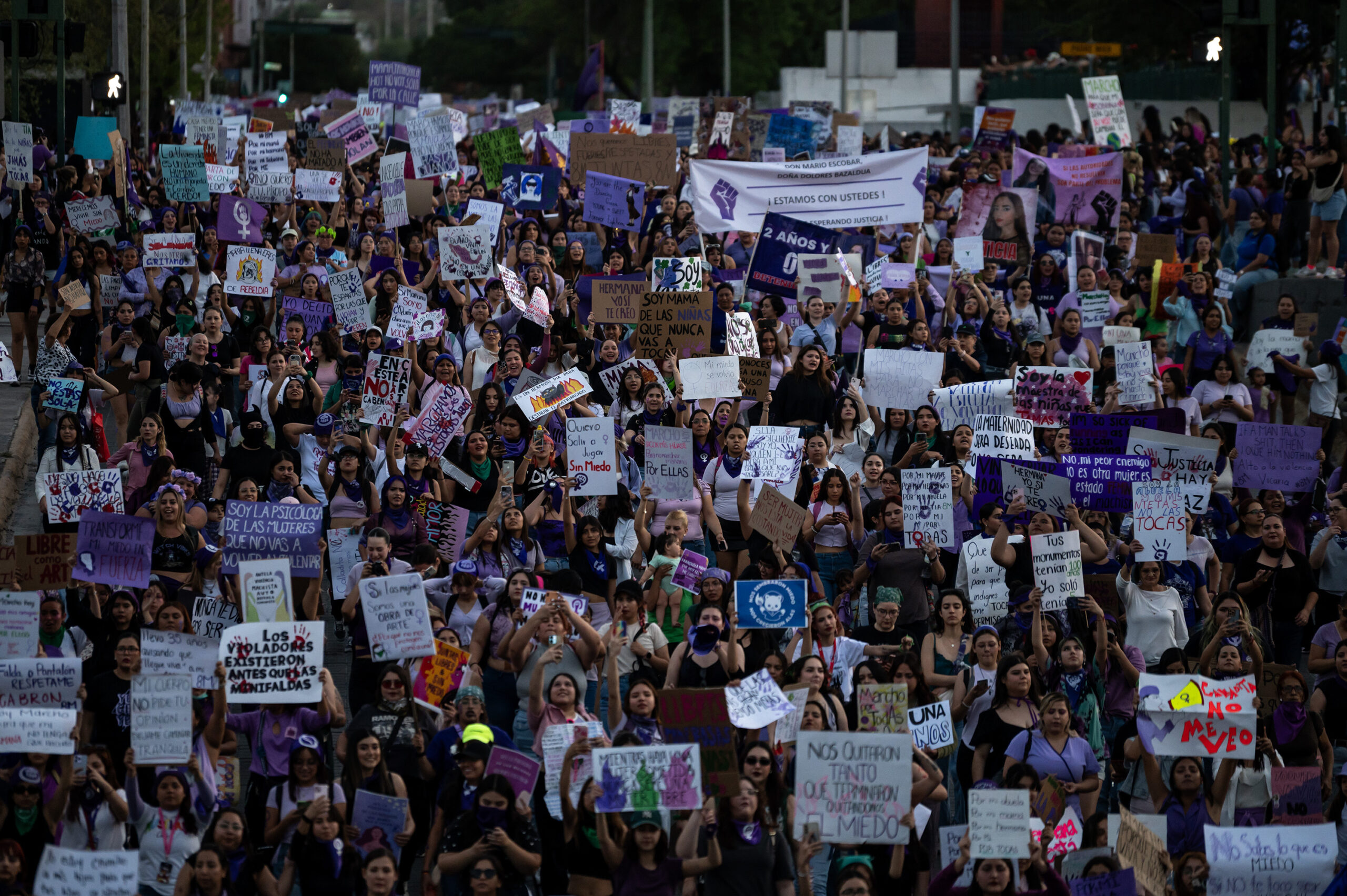 De Norte A Sur Mexicanas Marchan Por D A De La Mujer Entre Violencia Y