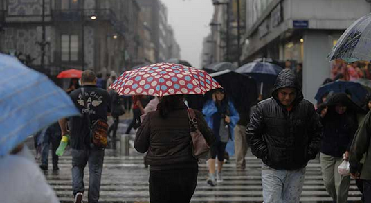 Lluvias fuertes en el Pacífico y centro del país