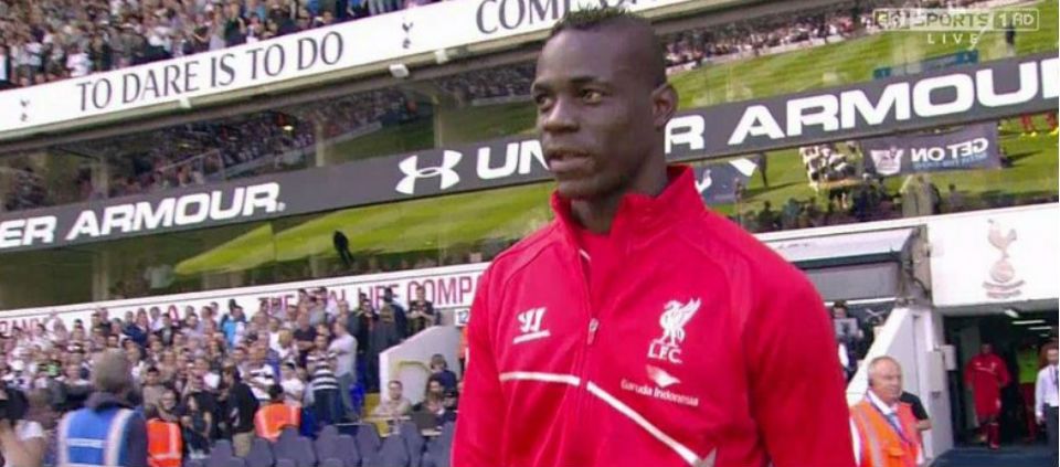 Balotelli debuta en victoria de Liverpool frente a Tottenham
