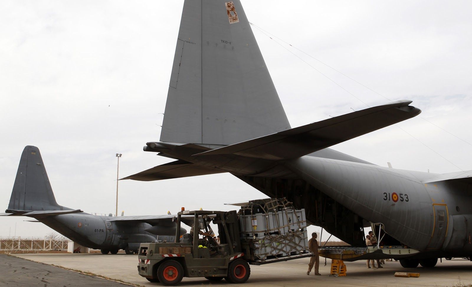 Francia envía un tercer vuelo humanitario a Irak