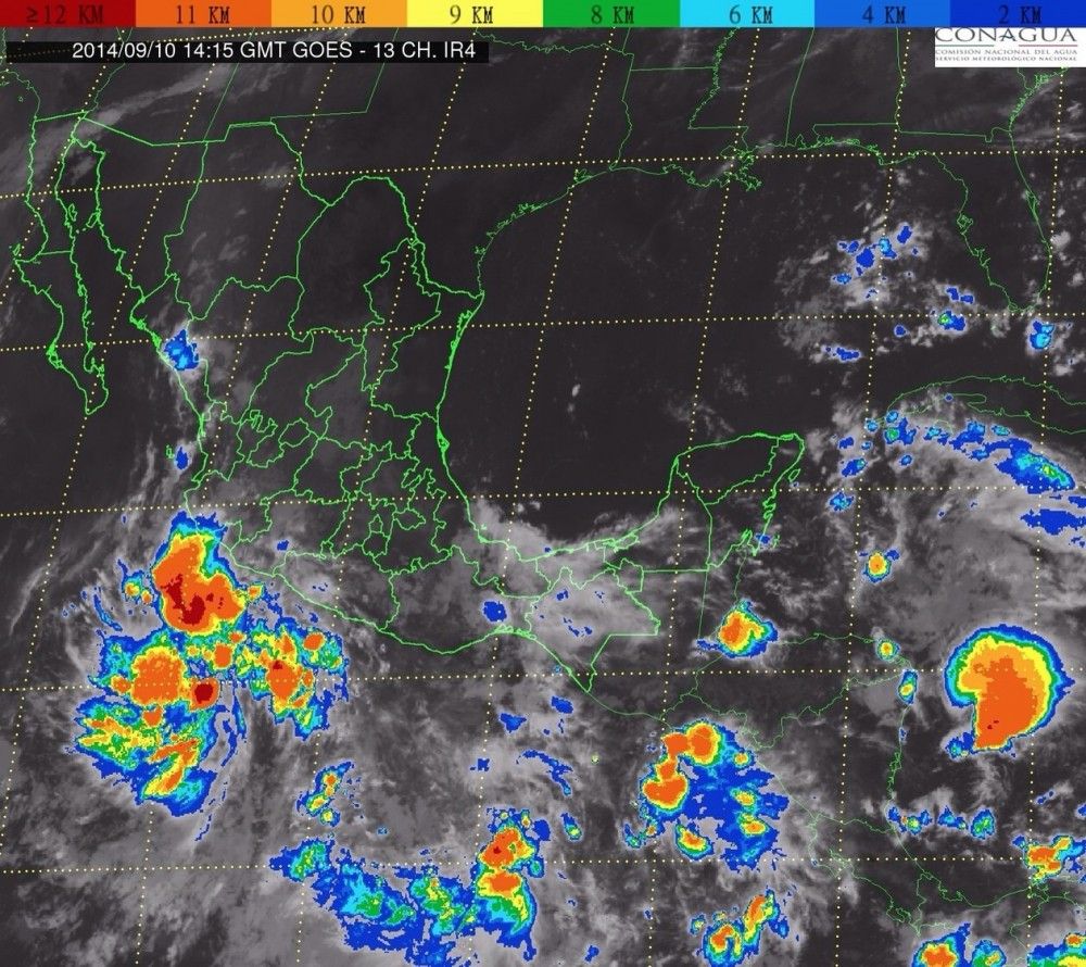 Se forma la tormenta tropical Odile