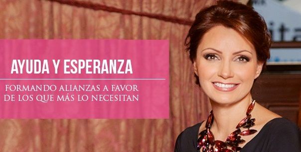 Angélica Rivera lanza sitio web Angélica Rivera lanza sitio web