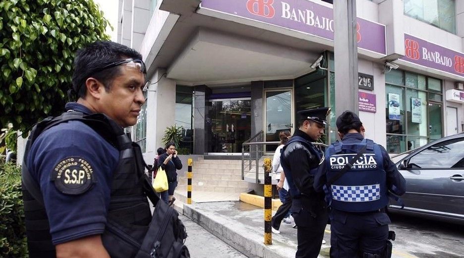 Reportan tres asaltos a bancos en menos de cinco horas