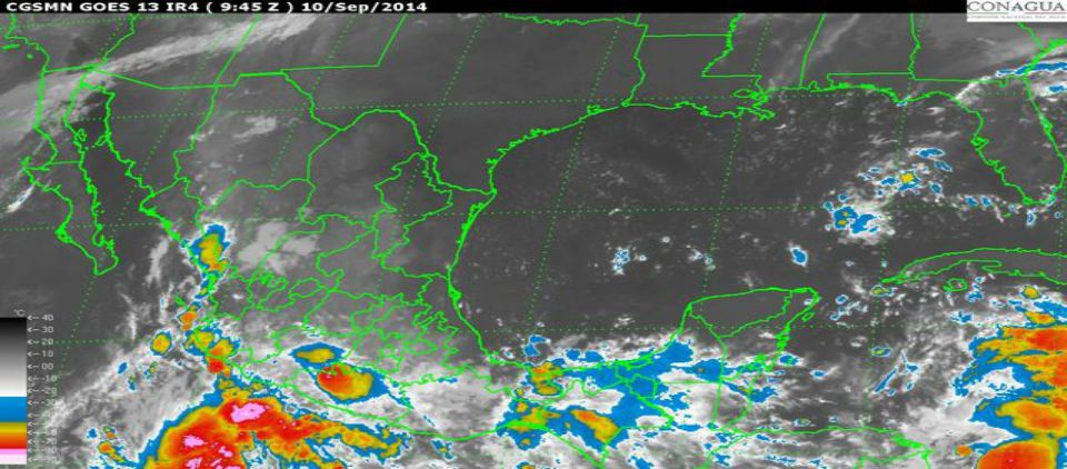 Diferentes fenómenos climáticos provocarán lluvias en gran parte del país