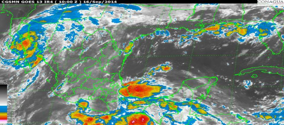 Lluvias fuertes a intensas afectarán a gran parte del país