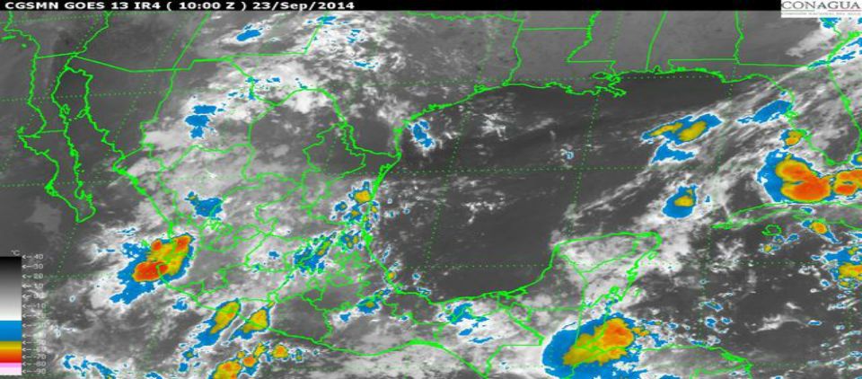 Se prevén lluvias fuertes en la mayor parte del país