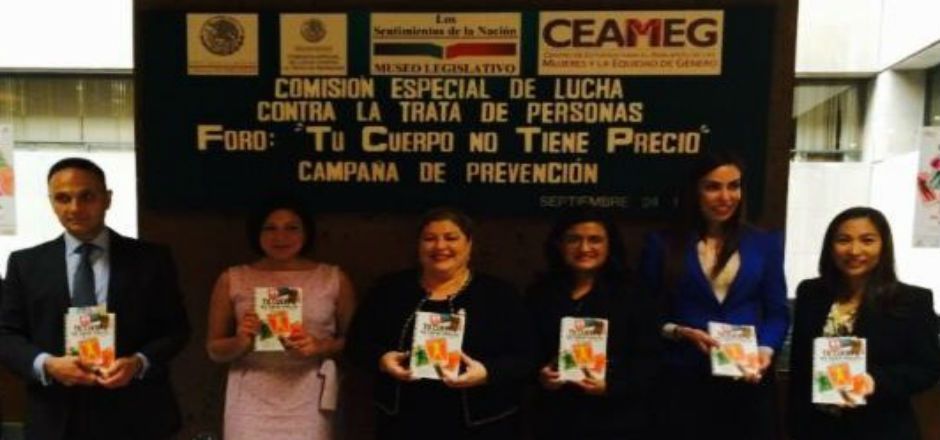 Presentan campaña “Tu cuerpo no tiene precio” contra la trata