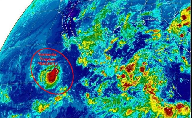 Prevén lluvias en la mayor parte del país