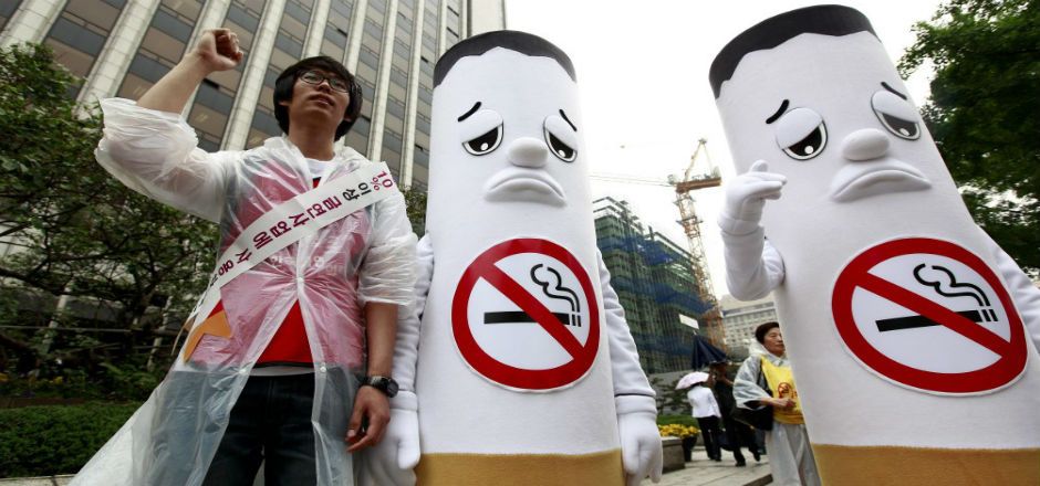 Corea del Sur busca reducir el número de fumadores con nuevos impuestos