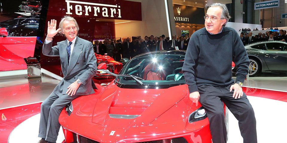 Marchionne sustituye a Montezemolo en Ferrari