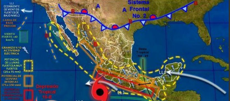 Alertan por frente frío 2 en Tamaulipas