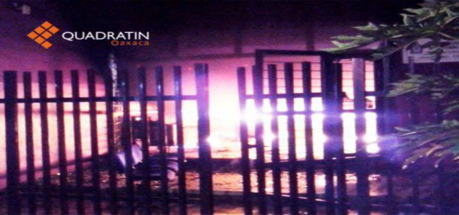 Incendian juzgado civil de Juchitán