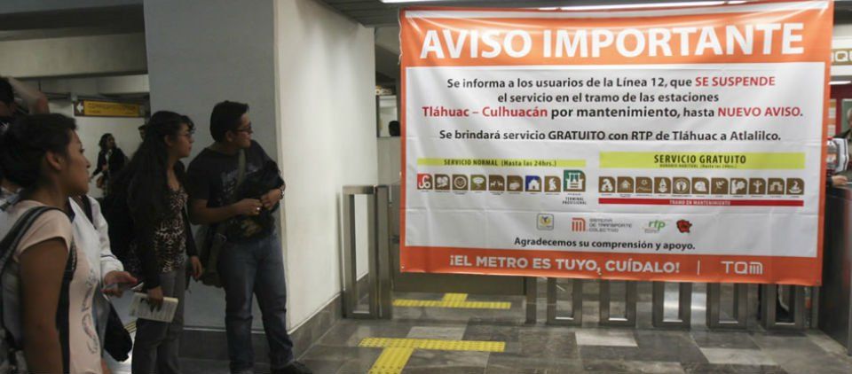 Hasta noviembre de 2015 abrirá Línea 12