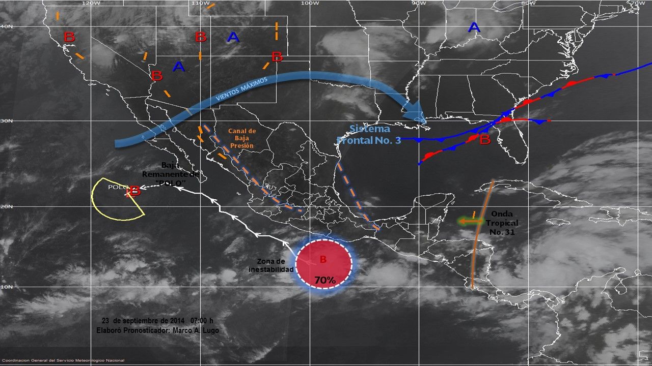 Mantienen vigilancia a zona de inestabilidad en costas de Guerrero