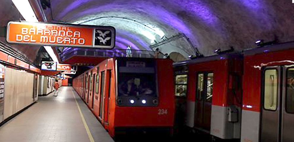 Línea 7 del Metro tiene servicio parcial debido a lluvias