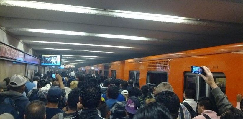 Explosión en Metro Insurgentes