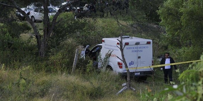 Encuentran cinco cuerpos en Guanajuato Encuentran cinco cuerpos en Guanajuato