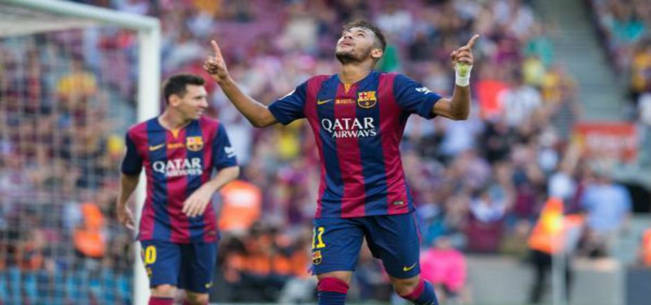 Barcelona golea con hat-trick de Neymar