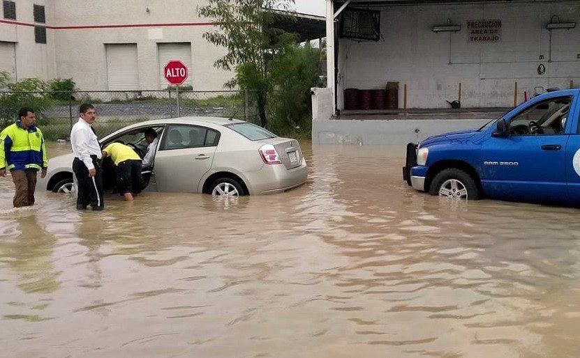 Monterrey paralizado por lluvias