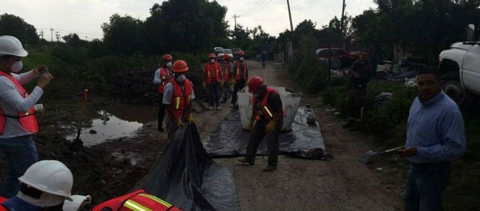 Alarma por nube tóxica en Cuautitlán Izcalli Alarma por nube tóxica en Cuautitlán Izcalli