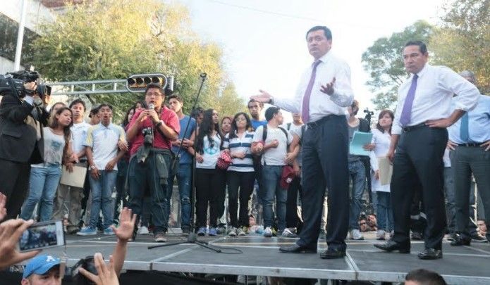 Solución al conflicto del IPN hasta el viernes: Osorio Chong Solución al conflicto del IPN hasta el viernes: Osorio Chong