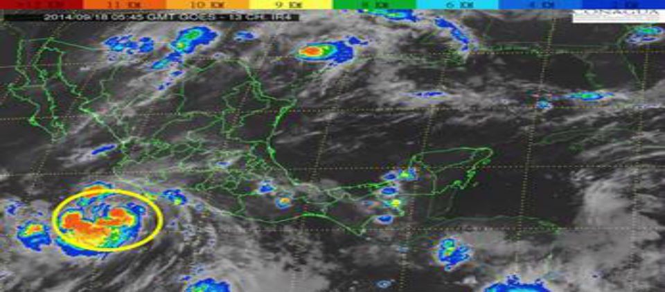 CONAGUA mantiene alerta en BCS por tormenta tropical Polo CONAGUA mantiene alerta en BCS por tormenta tropical Polo