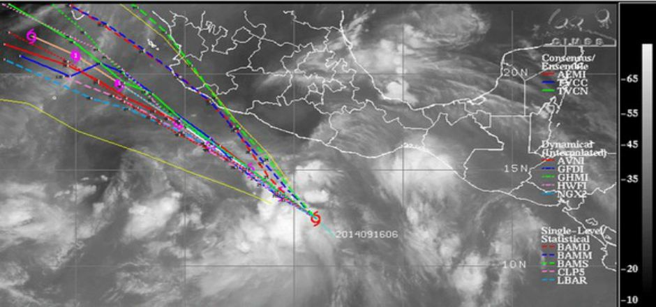 Alerta en Oaxaca por tormenta tropical Polo Alerta en Oaxaca por tormenta tropical Polo