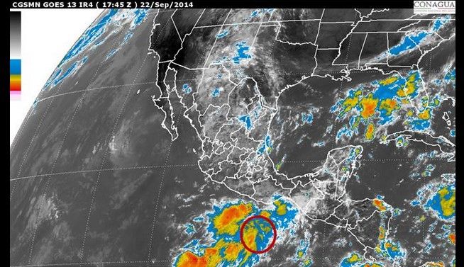 Crece zona de inestabilidad en la zona del Golfo de Tehuantepec