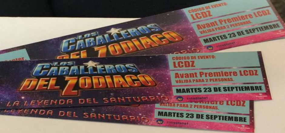 Estrenan película de los Caballeros del Zodiaco Estrenan película de los Caballeros del Zodiaco