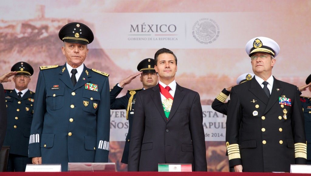 Conmemoración de los Niños Héroes en Chapultepec