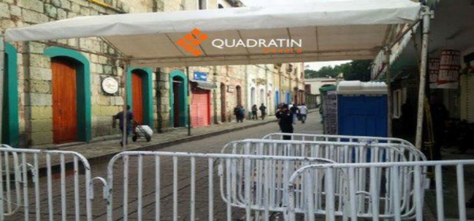 Continúa paro de labores de la policía de Oaxaca Continúa paro de labores de la policía de Oaxaca