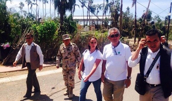 Energía eléctrica restablecida en un 40% en Los Cabos: Sectur Energía eléctrica restablecida en un 40% en Los Cabos: Sectur