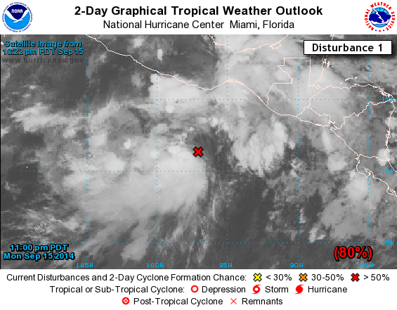 Oaxaca espera tormenta tropical en las próximas 48 horas