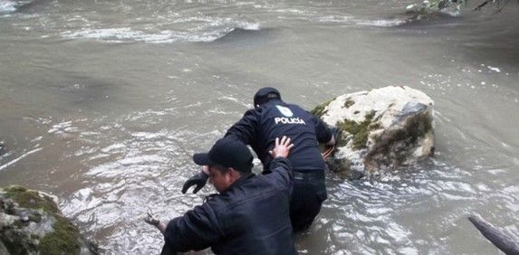 Encuentran cuerpo arrastrado por río de Oaxaca