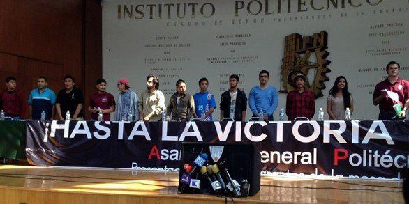 Presidente Peña debe nombrar a director del IPN: estudiantes