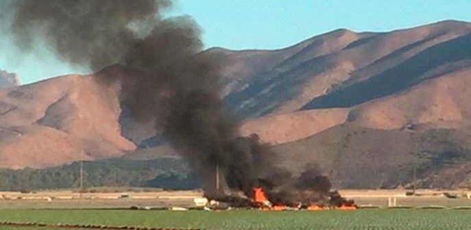 Accidente aéreo en California deja un muerto Accidente aéreo en California deja un muerto