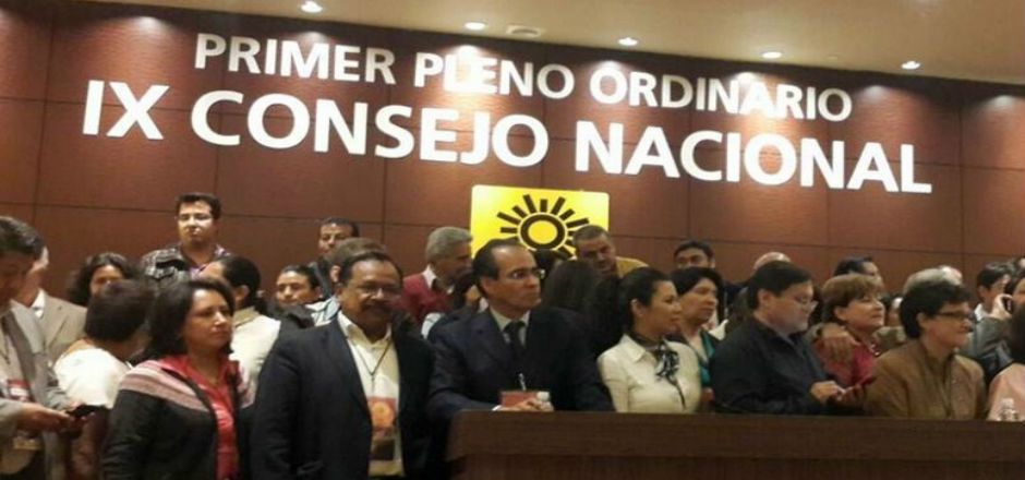 Sin acuerdos se celebra el Consejo Nacional del PRD