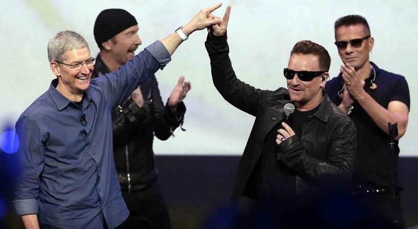 Bono se disculpa por “regalar” su disco por iTunes Bono se disculpa por “regalar” su disco por iTunes