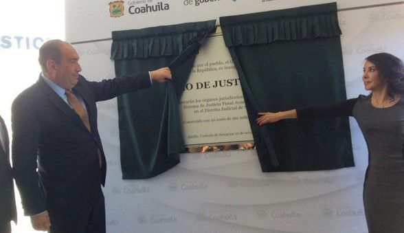 Inauguran centro de justicia penal más grande de México en Coahuila