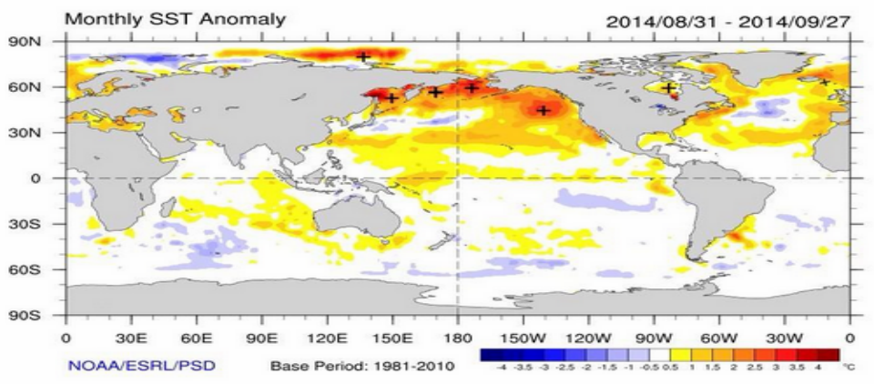 La temperatura global subió en septiembre La temperatura global subió en septiembre