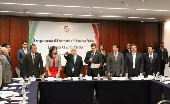 El sector educativo necesita de buenas leyes: Emilio Chuayffet