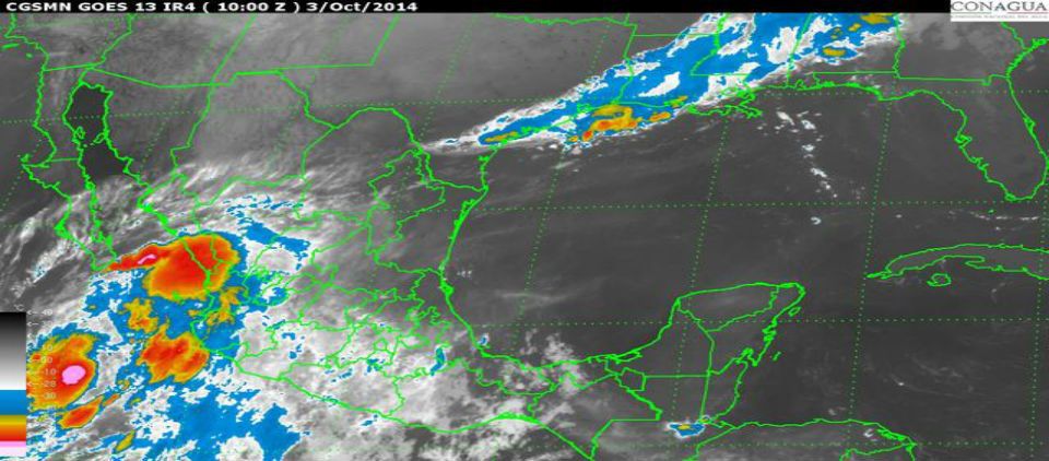 Simón causará lluvias de fuertes a intensas en algunos estados del país