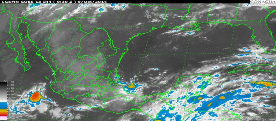 Lluvias afectarán al sur, sureste, occidente y centro del país Lluvias afectarán al sur, sureste, occidente y centro del país