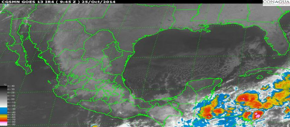 Canal de baja presión causará lluvias muy fuertes en Tabasco y Chiapas